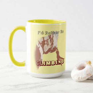 Taza I’d Rather Be Climbing Mug