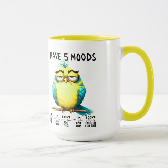 Taza I Have 5 Moods (Derecha)