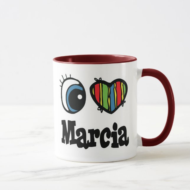 Taza I Heart (Love) Marcia (Derecha)