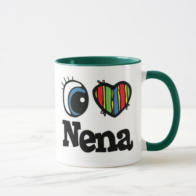 Taza I Heart (Love) Nena (Derecha)