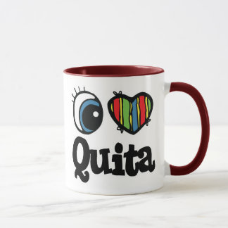 Taza I Heart (Love) Quita