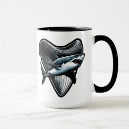 Taza I Heart Megalodons