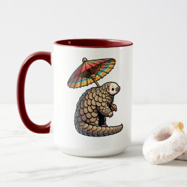 Taza I Heart Pangolins