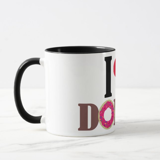 Taza I LOVE DONUTS (Izquierda)
