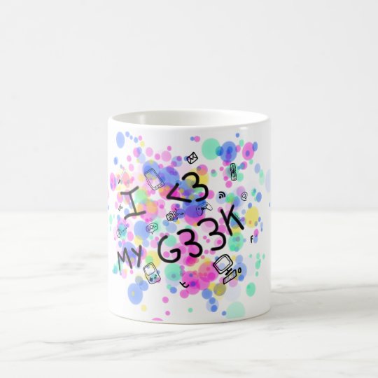Taza I love my geek
