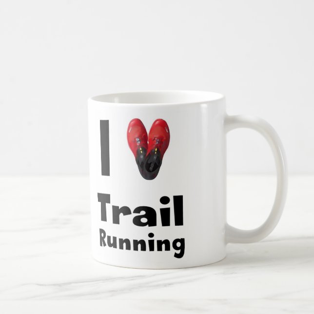 Taza "I love Trail Running" (Derecha)
