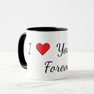 Taza "I Love You Dad, Forever" Mug