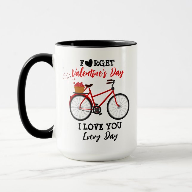 Taza I Love You Every Day Cute Valentine's Day Mug (Izquierda)