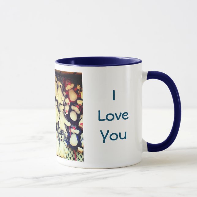 Taza I Love You Plush Bear  (Derecha)