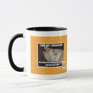 Taza ¡I lub Yu! ¡Falté a yu!