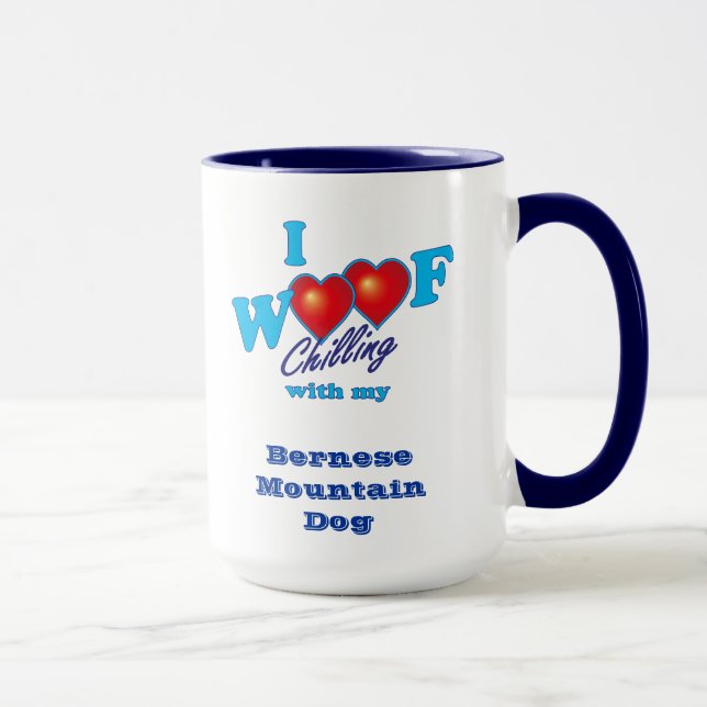 Taza I perro de montaña de Bernese del tejido (Derecha)