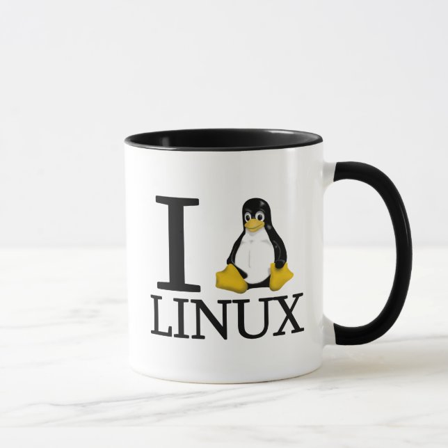 Taza I pingüino Linux 2 (Derecha)