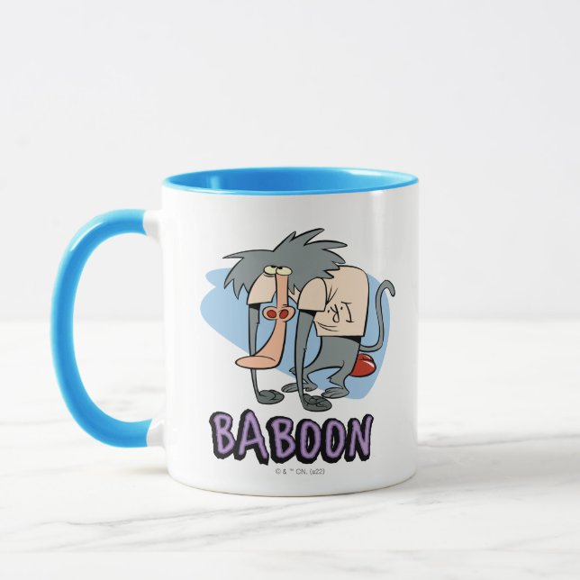 Taza I.R. Baboon Character Graphic (Izquierda)