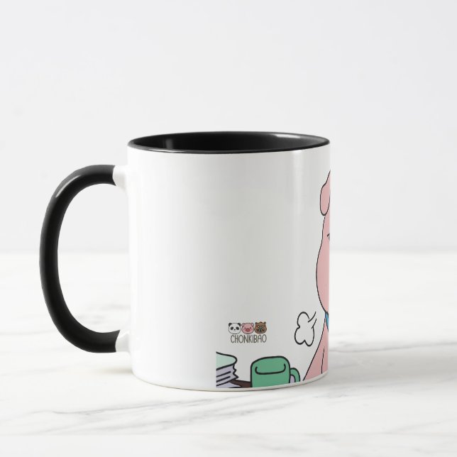 Taza I Survived Another Meeting (Izquierda)