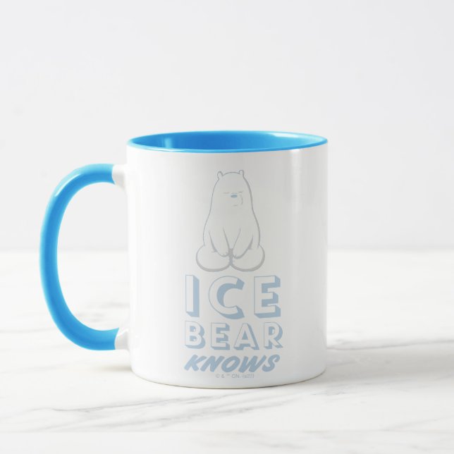 Taza Ice Bear Knows (Izquierda)