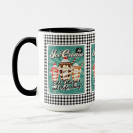Taza Ice Cream Retro Mug