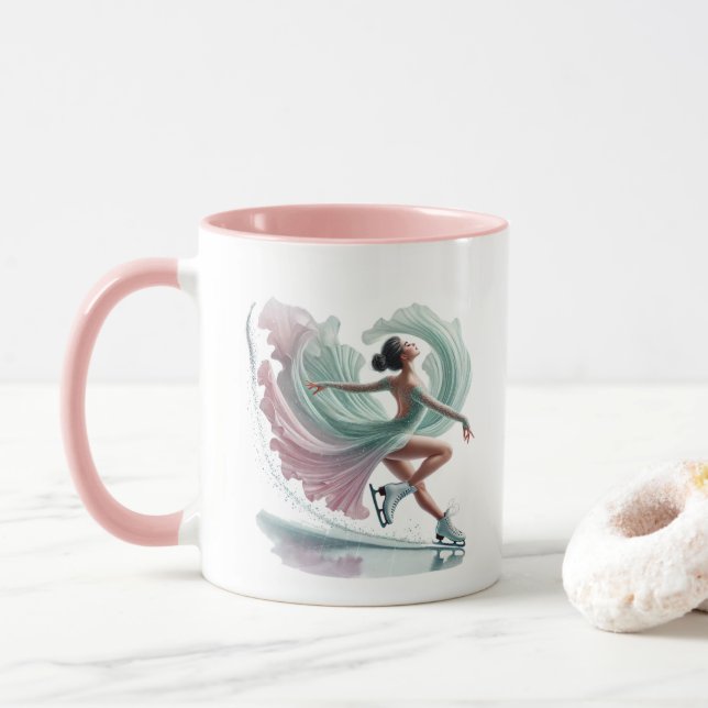 Taza Ice Skater  (Con donut)