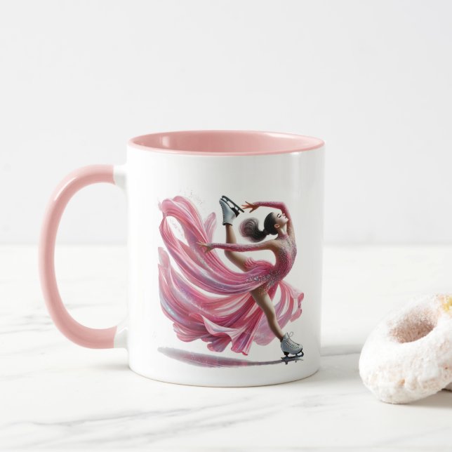 Taza Ice Skater  (Con donut)