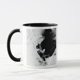 Taza iceberg B-15J en el Mar de Ross, Antártida