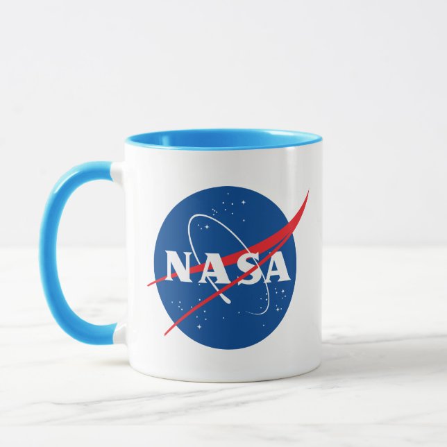 Taza Icónica NASA Uranus Blue/White Ceramic Mug (Izquierda)