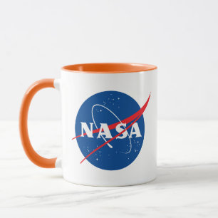 Taza Icónico Naranja de lanzamiento de la NASA/Mug de c