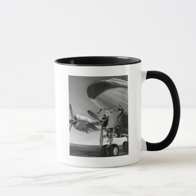 Taza Icono de aviación (Derecha)