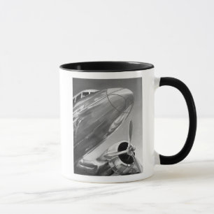 Taza Icono de aviación: vista de cierre