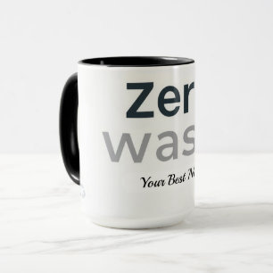 Taza Icono de Cero Residuos