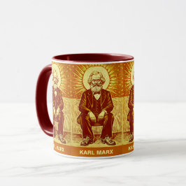 Taza Icono de estilo de iglesia occidental de Saint Kar