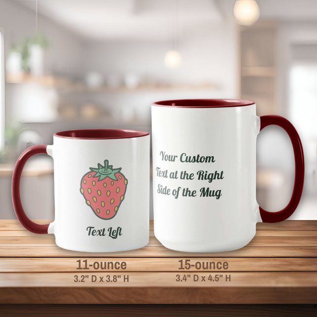 Taza Icono de fresa Mug (Subido por el creador)