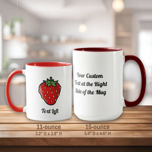 Taza Icono de fresa Mug