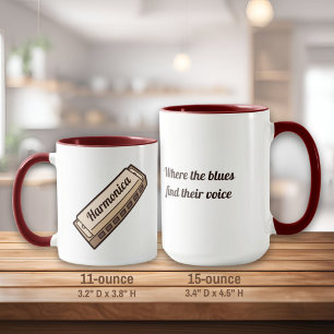 Taza Icono de Harmonica