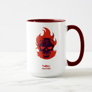 Taza Icono principal del pelotón el   Diablo del