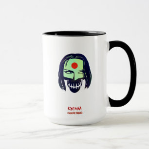 Taza Icono principal del pelotón el   Katana del