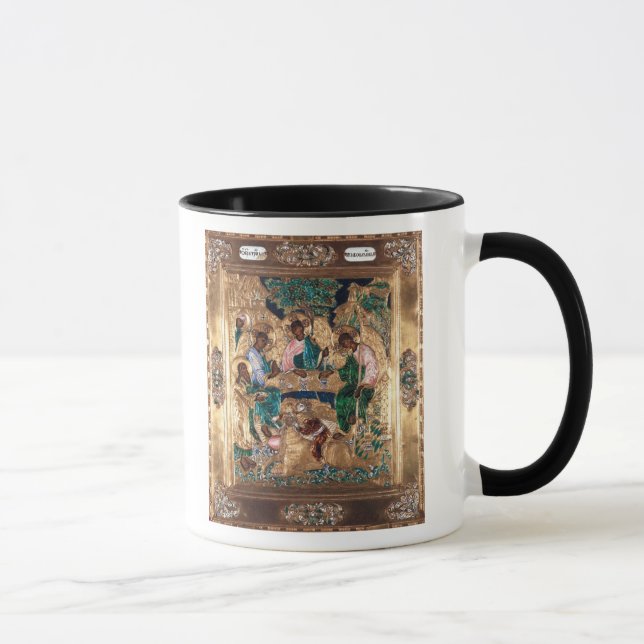 Taza Icono que representa Abraham y los tres ángeles (Derecha)
