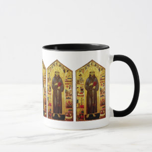 Taza Iconografía medieval de los Franciscos de Asís d