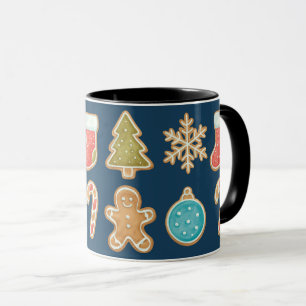 Taza Iconos de galletas de Navidad   Pan de jengibre