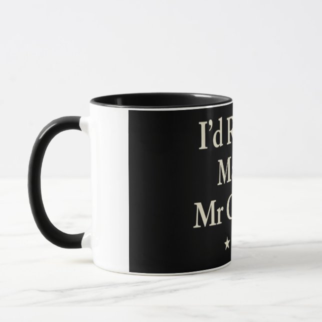 Taza id rather marry mr collins mug (Izquierda)