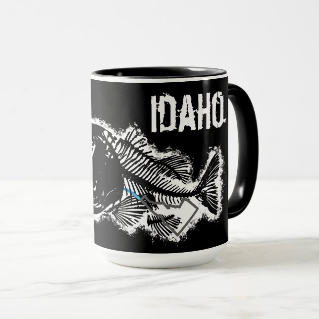 TAZA IDAHO INFLUIDO - UNA MALA BASE (Anverso derecho)