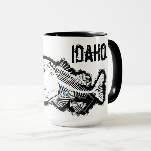 TAZA IDAHO INFLUIDO - UNA MALA BASE (Anverso derecho)