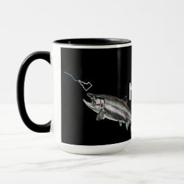 TAZA IDAHO STEELHEAD -AQUÍ PESCADO- SORPRENDENTE