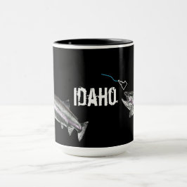 TAZA IDAHO STEELHEAD -AQUÍ PESCADO- SORPRENDENTE