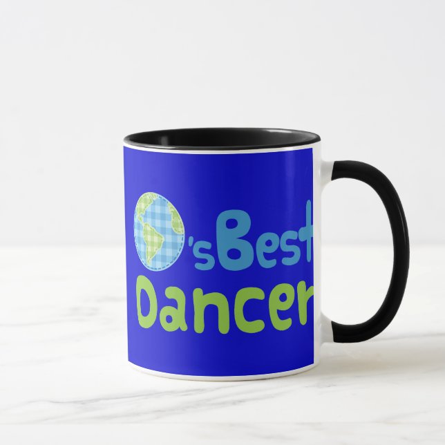 Taza Idea del regalo para el bailarín (mundos mejores) (Derecha)
