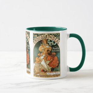Taza Ideal de Alfonso (Alfonso) Mucha Chocolat