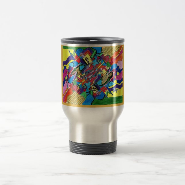 Taza ideal del viaje del artista (Centro)
