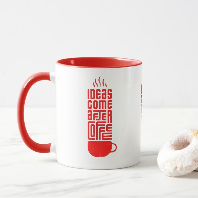 Taza Ideas After Coffee (Con donut)