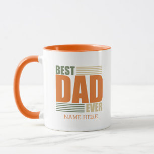 Taza ideas de regalo personalizadas del día de los padr