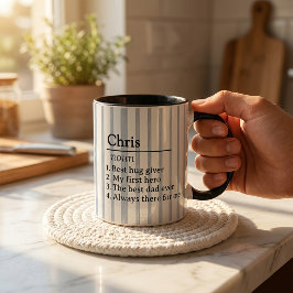 Taza Ideas de regalos para el Día del Padre Café