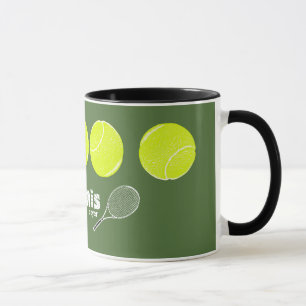 Taza ideas para un tenista