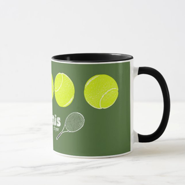 Taza ideas para un tenista (Derecha)